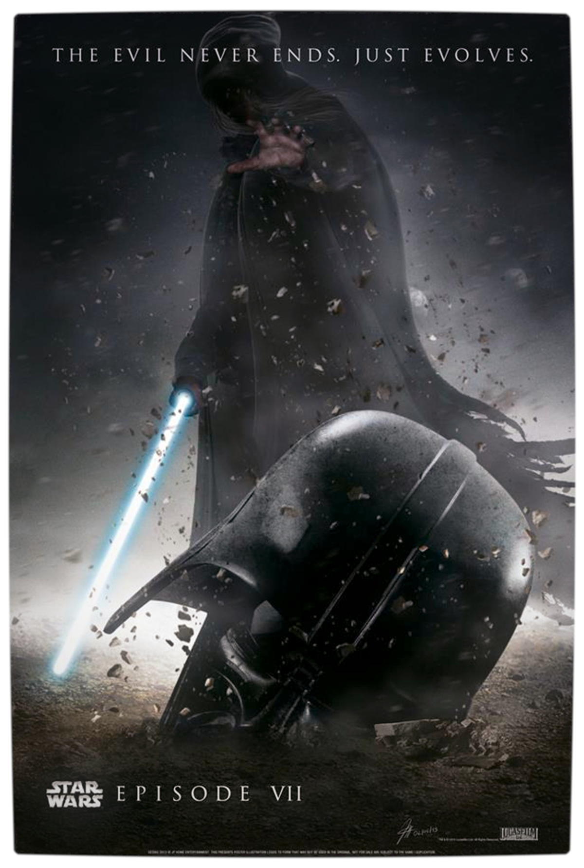 ¡Primera imagen oficial de Star Wars 7! + Incre?bles Poste